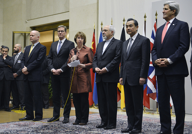 Javed Zarif Cathy Action Iran Nuclear deal November 24 2013 [European Union photo]